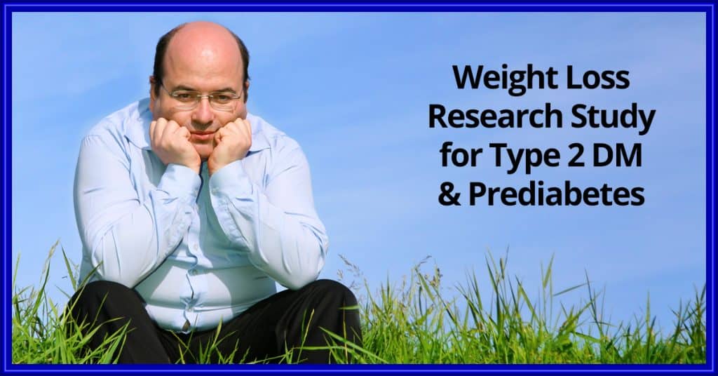 Weight loss study for type 2 diabetes or prediabetes enrolling in West Palm Beach.