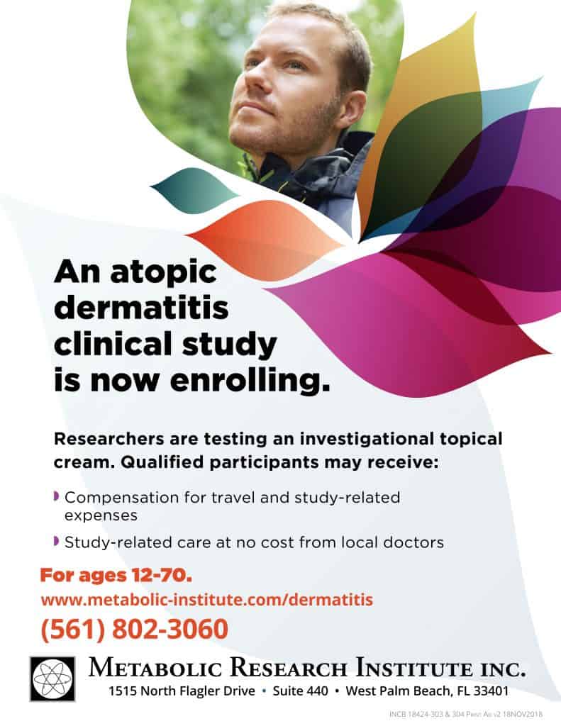 Atopic Dermatitis Study Flyer