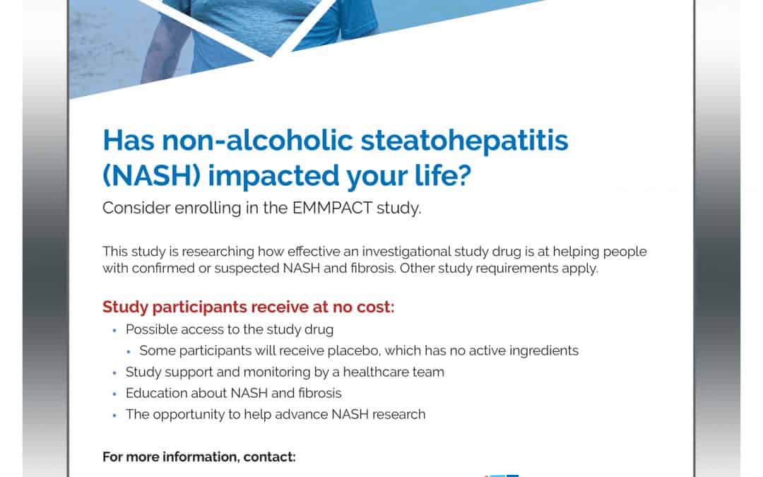 Has non-alcoholic steatohepatitis  (NASH) impacted your life?