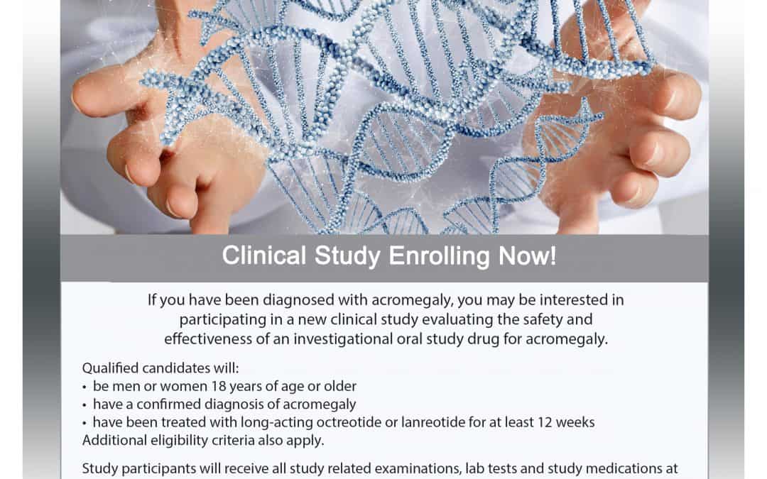 Acromegaly Clinical Trial Enrolling Now in West Palm Beach, FL