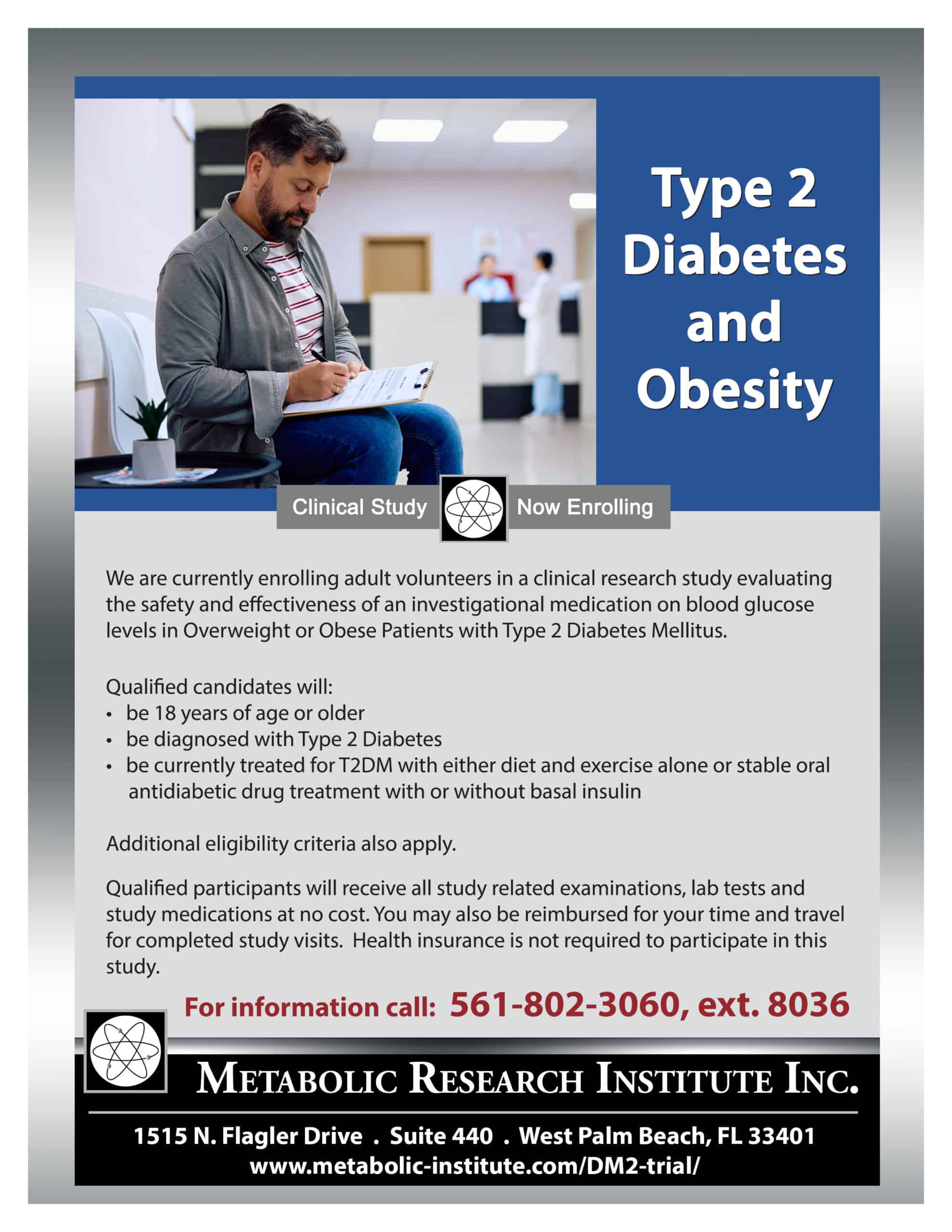 MRI-Boehringer-Ingelheim-Flyer-061126Review copy Type 2 Diabetes and Obesity Clinical Trial